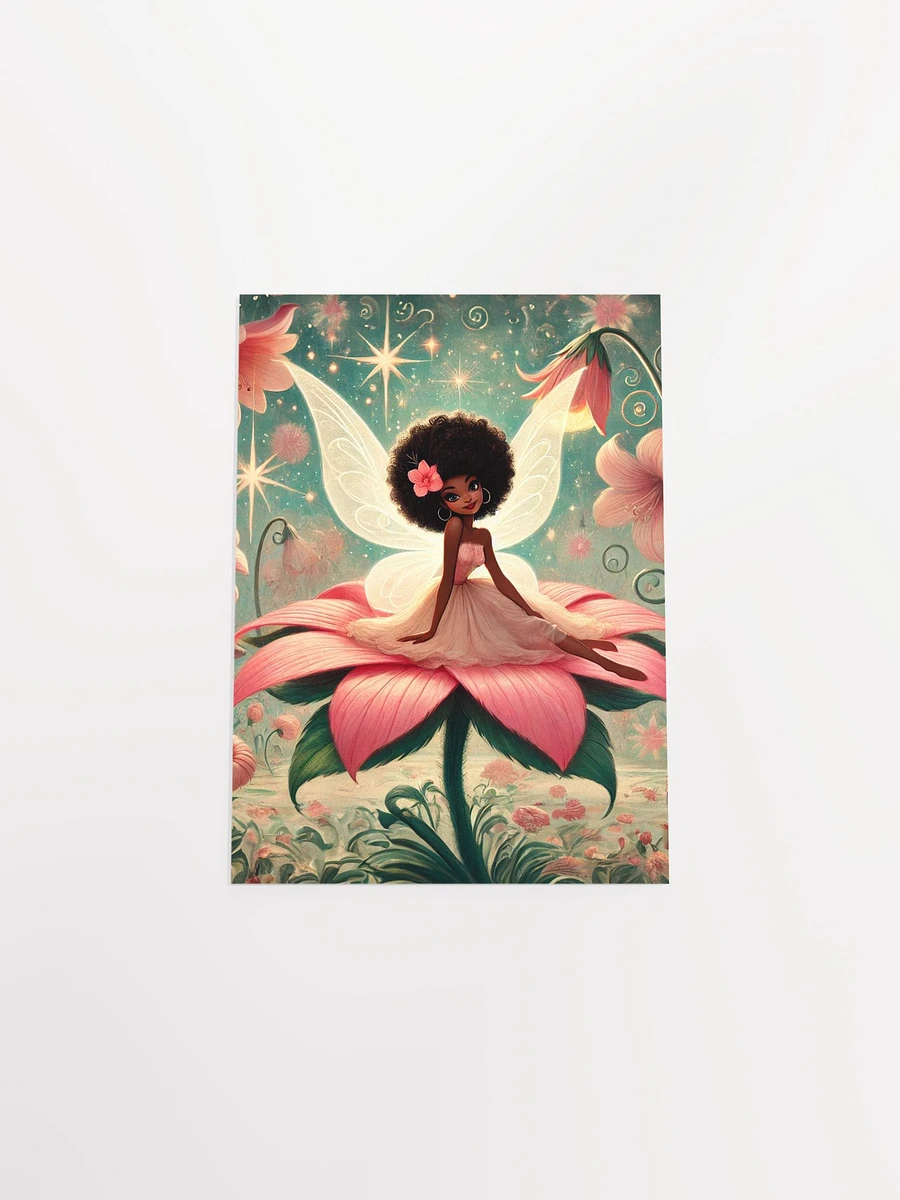 Fairy Princess on Enchanted Flower Premium Poster product image (28)