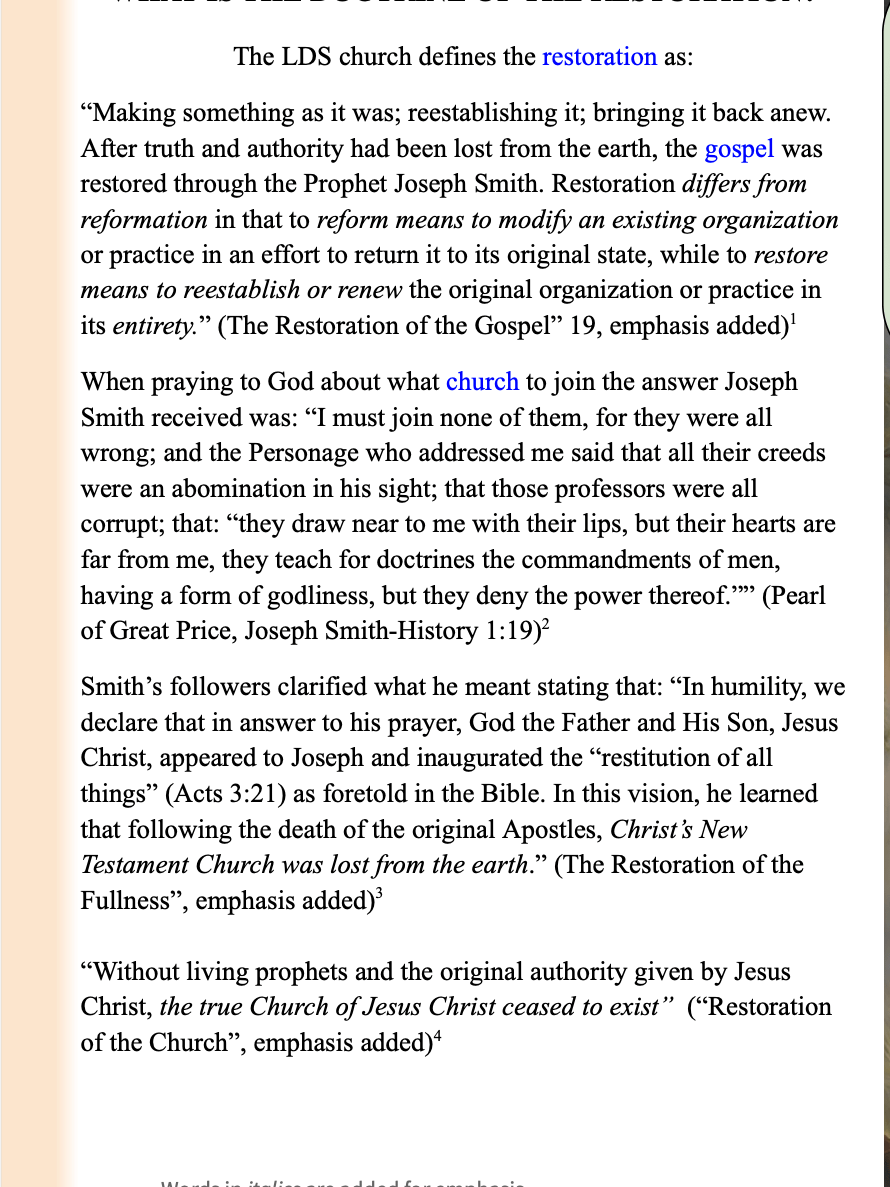 The Apostasy & Restoration: What Does the Bible Say? - PDF Pamphlet product image (5)