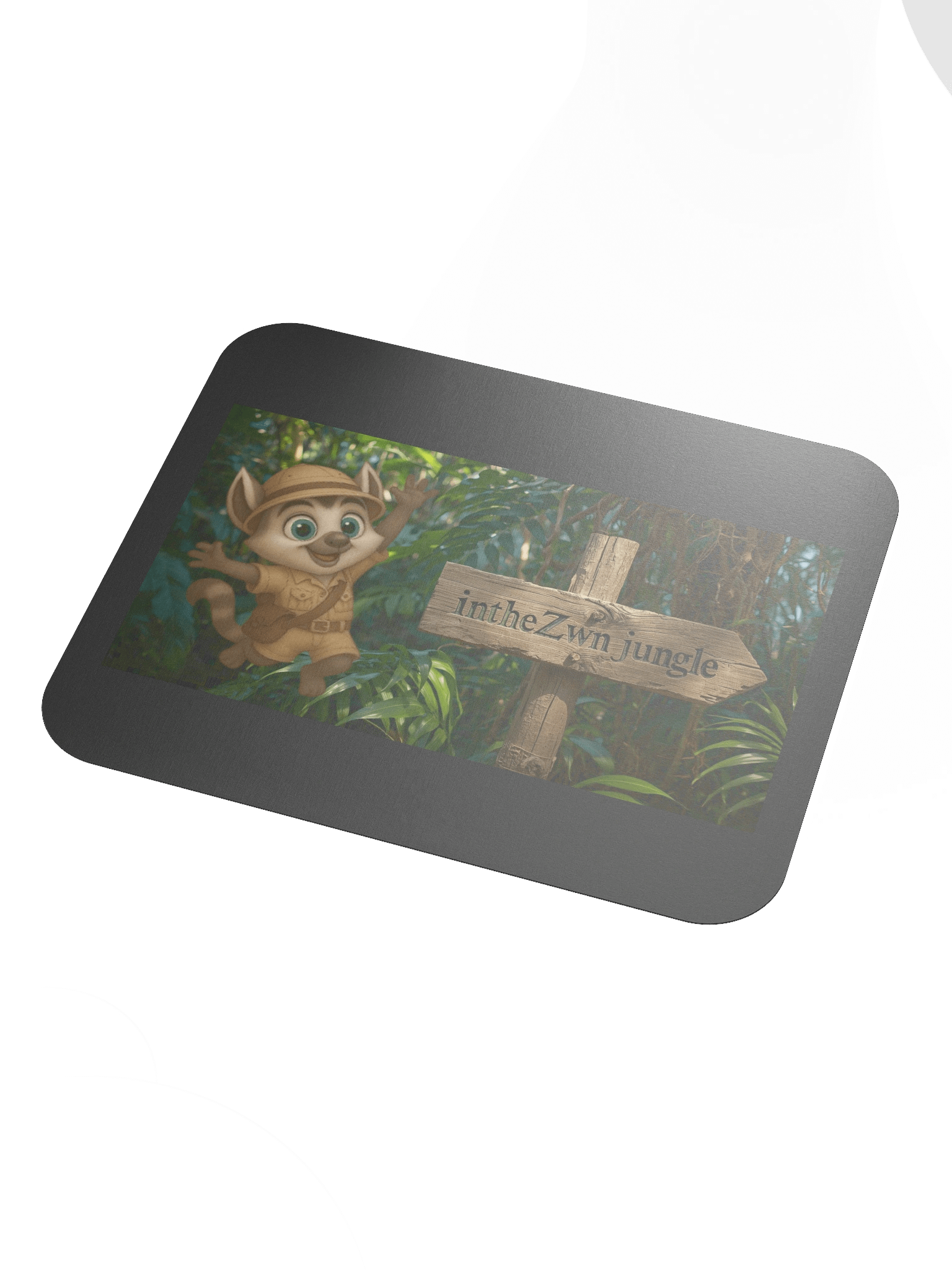 classic mouse pad jungle lemur product image (3)