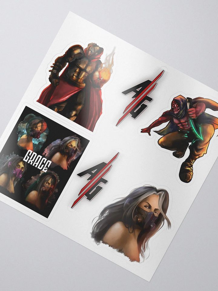 Almighty Character Stickers product image (2)