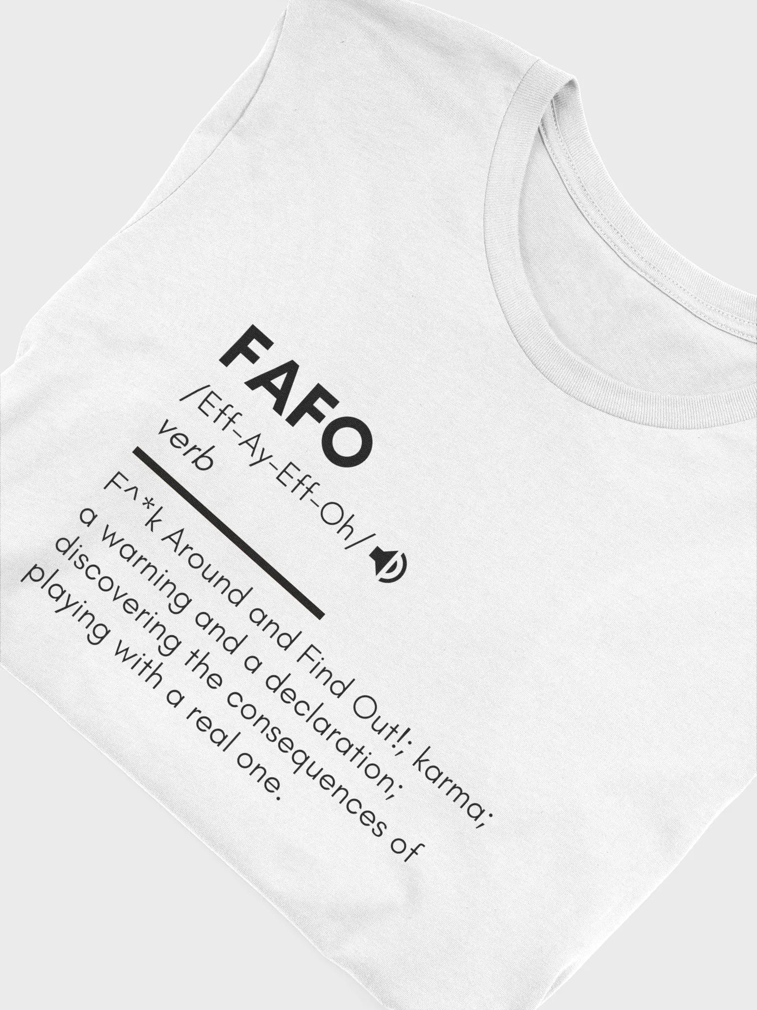 FAFO Definition Tee product image (2)