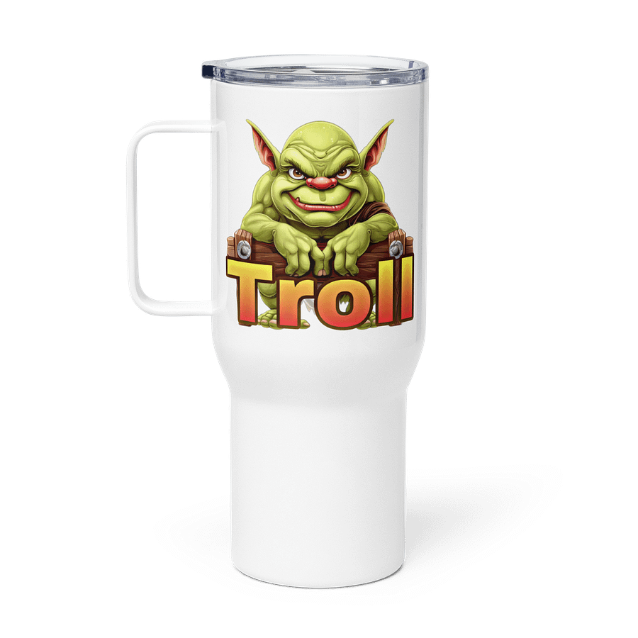 Mischievous Troll Travel Mug product image (1)