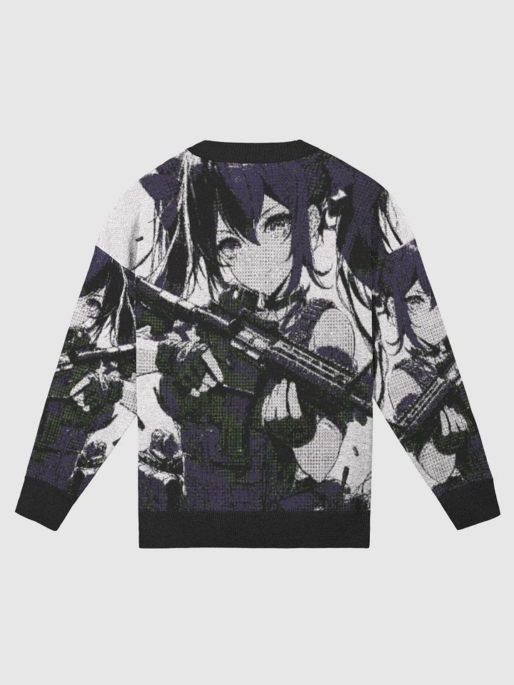 Anime Soldier Girl Knit Sweater product image (7)