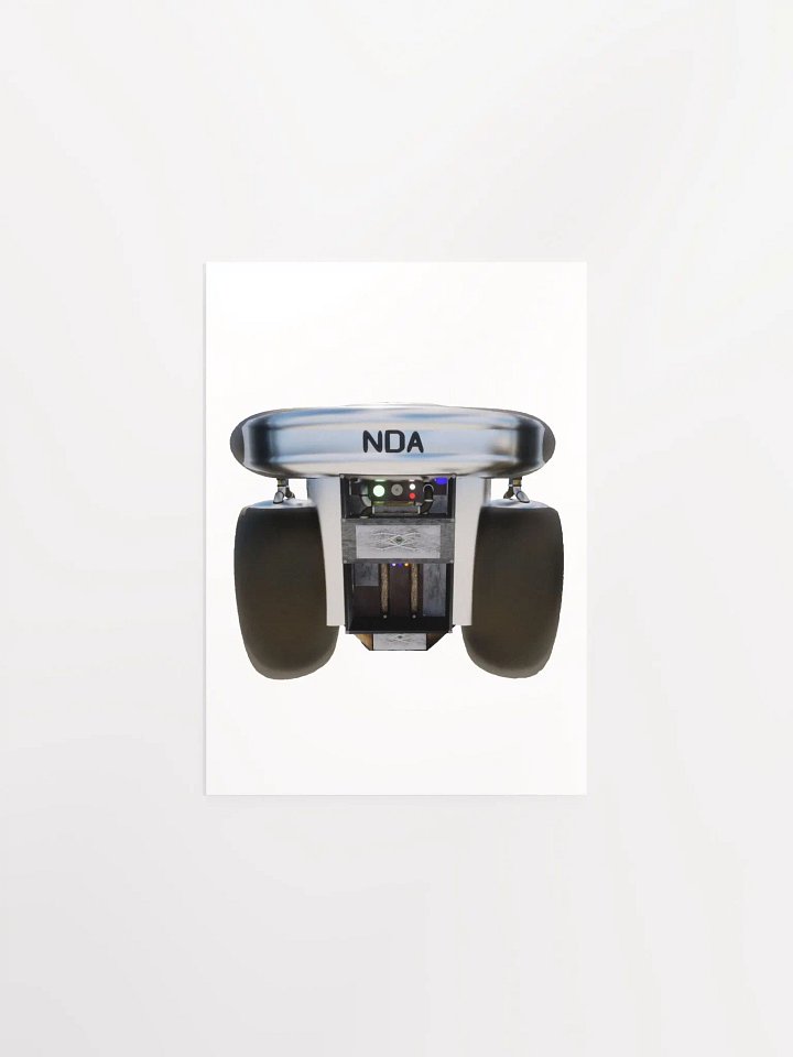 NDA Jetpack White Enhanced Matte Paper Poster (in) product image (1)