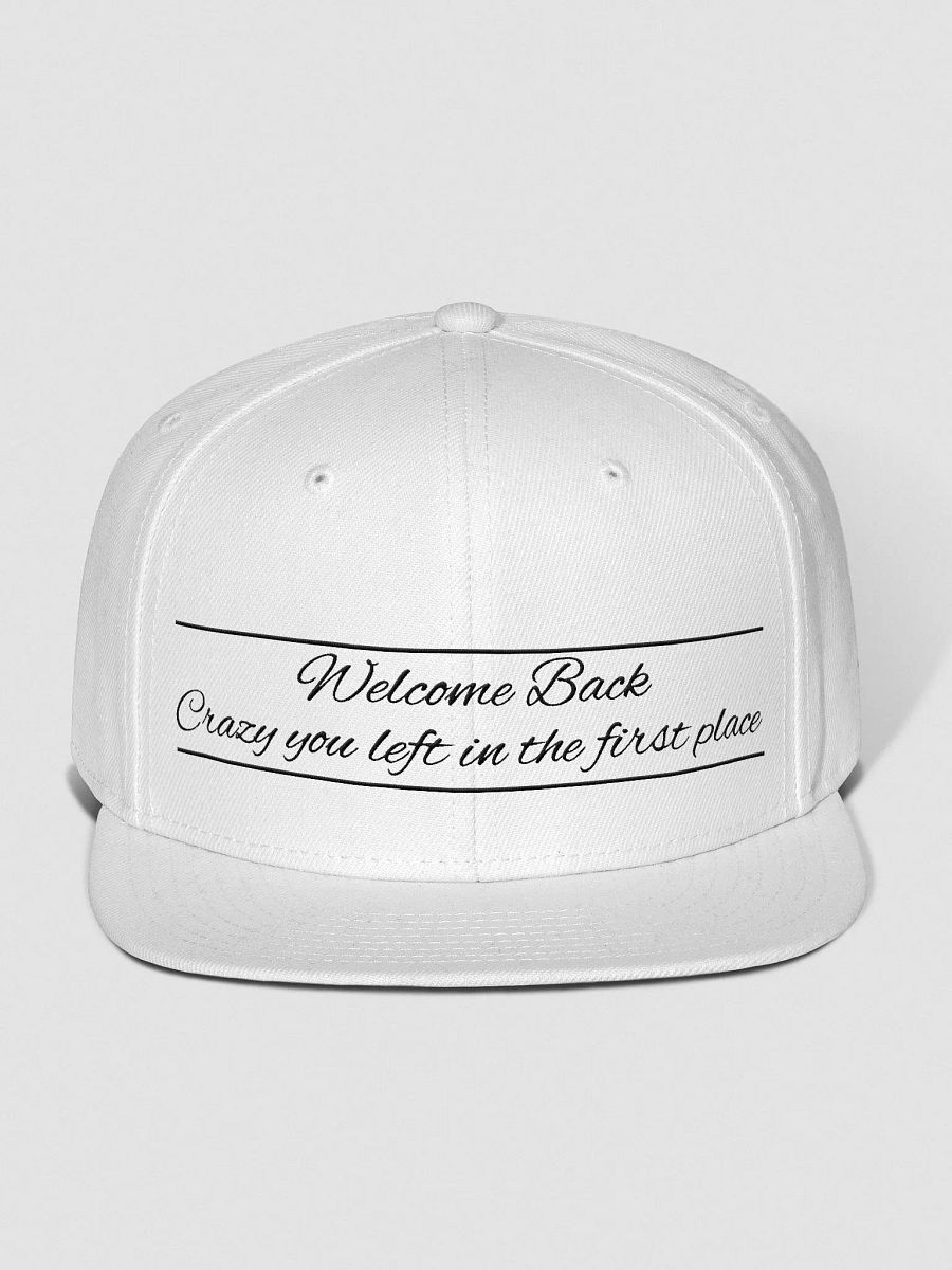 Ducks Crazy Saying Hat Black Lettering product image (1)