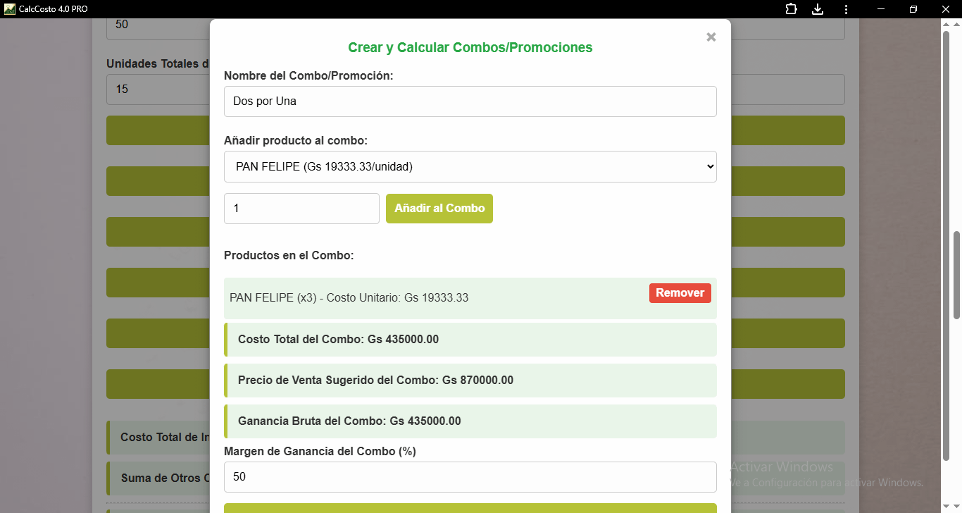 CalcCostos 4.0 PRO product image (5)