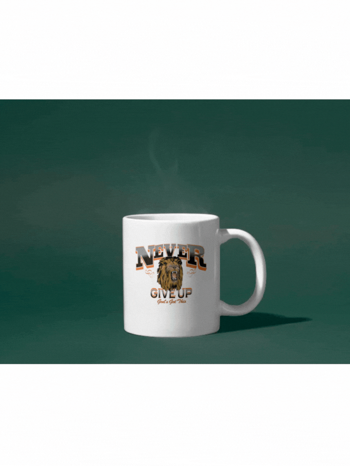 Never Give Up | Encouraging Quote Mug product image (1)