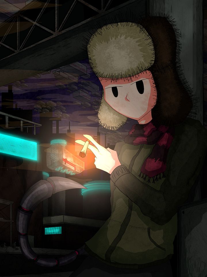 Project: Gaia- "The Industry" Digital Wallpaper product image (1)