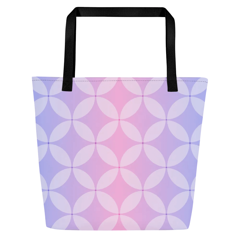 Harmony Circle Polyester Tote Bag product image (1)
