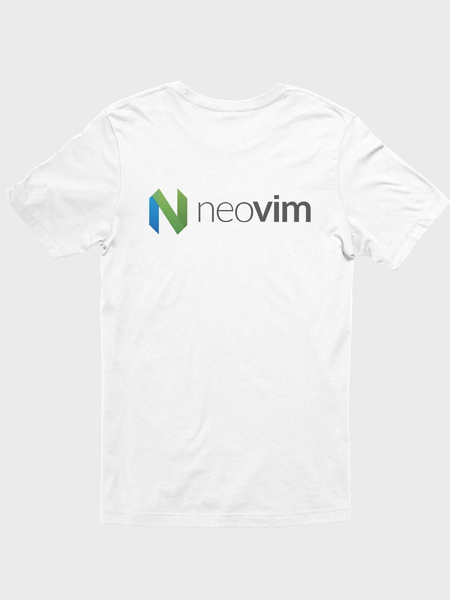 Neovim T-shirt (light) product image (2)