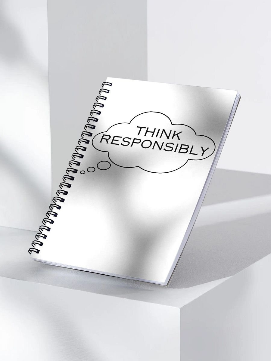 Think Responsibly - Notebook product image (3)