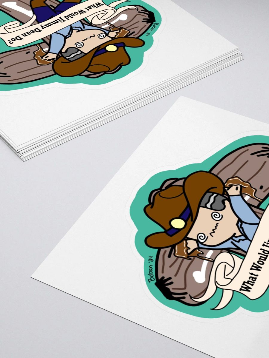 What Would Jimmy Dean Do? Sticker product image (8)