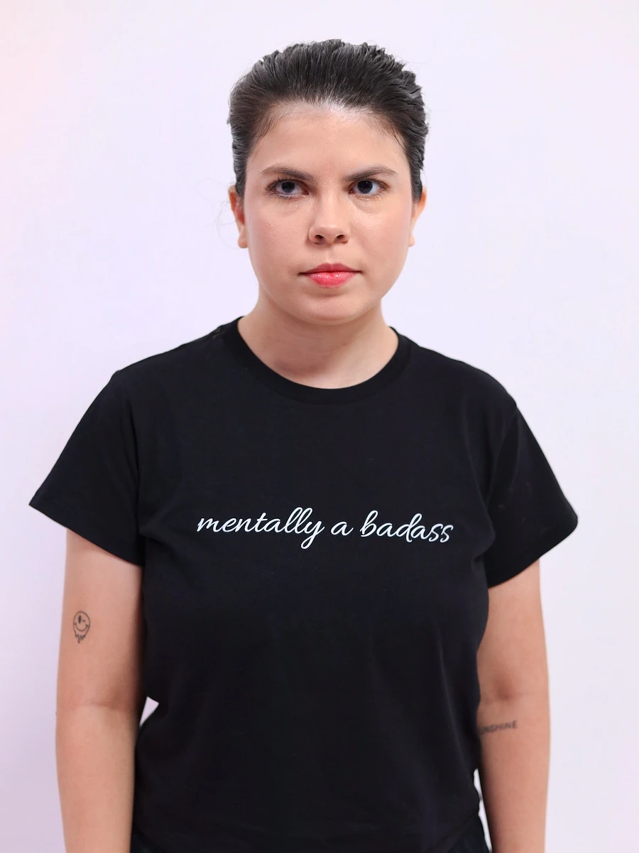 Mentally a Badass High-Waisted Tee product image (2)