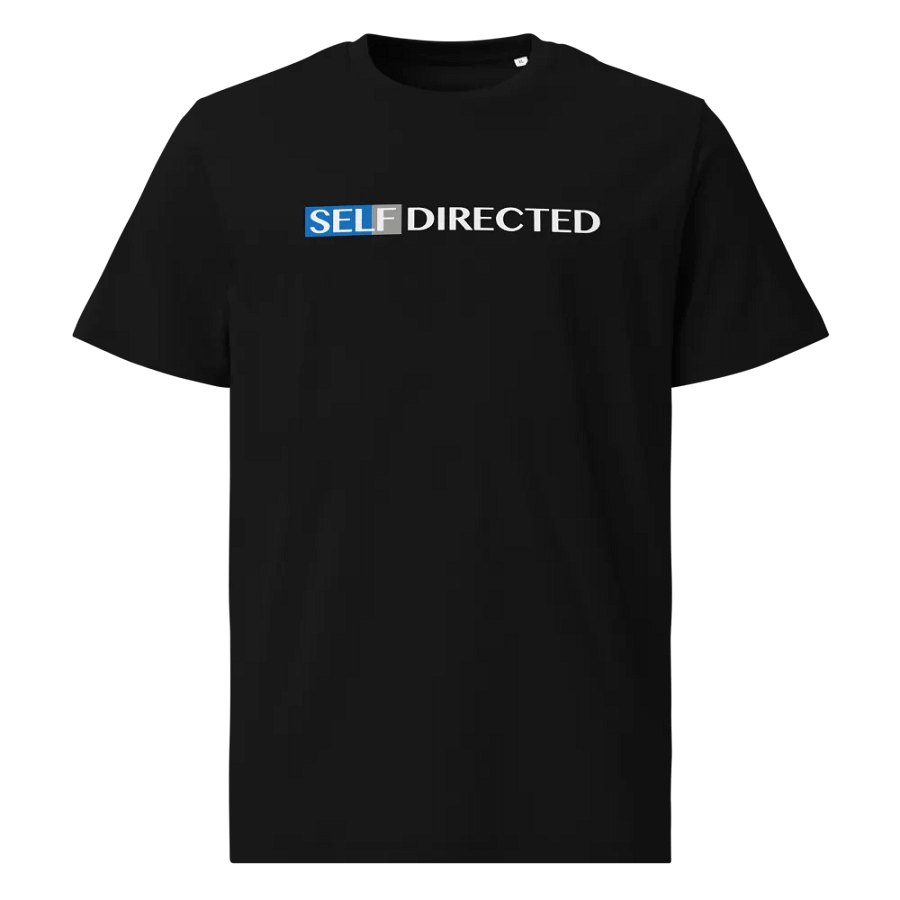 Self Directed Black Tshirt product image (4)