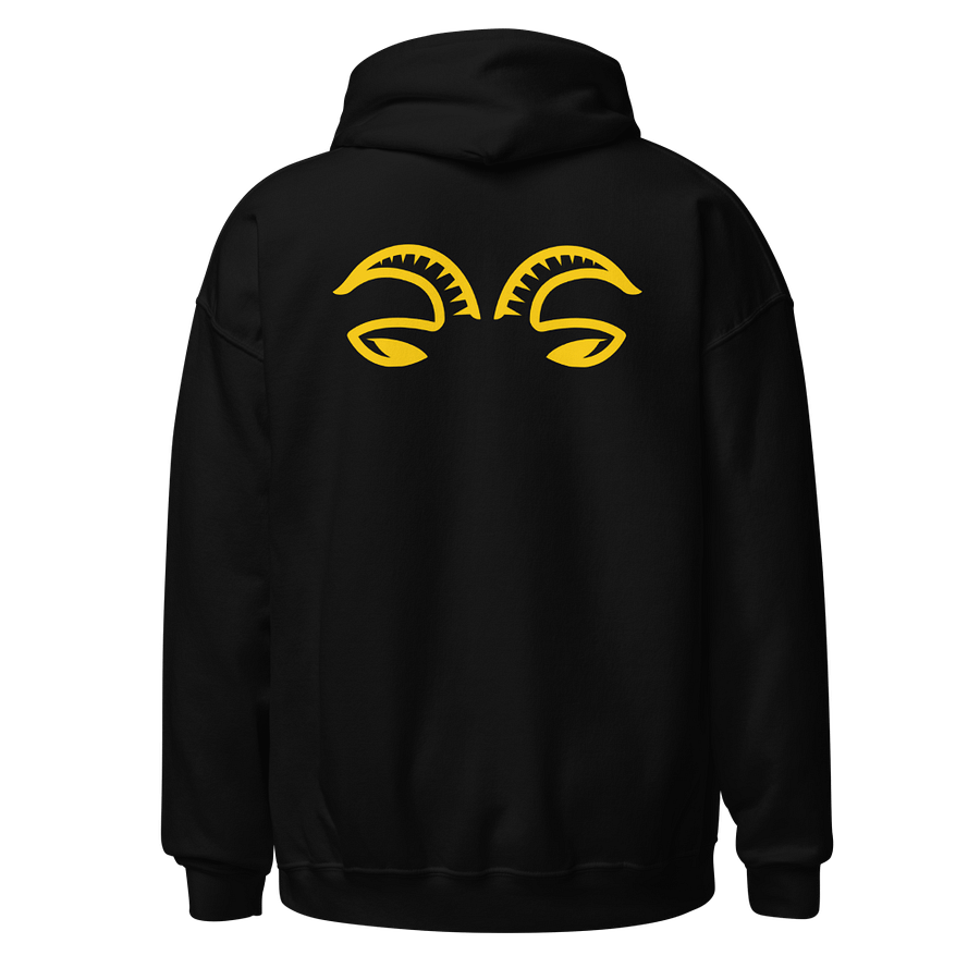 ItsYellowSnow Struggling Goat Embroidered Hoodie product image (1)