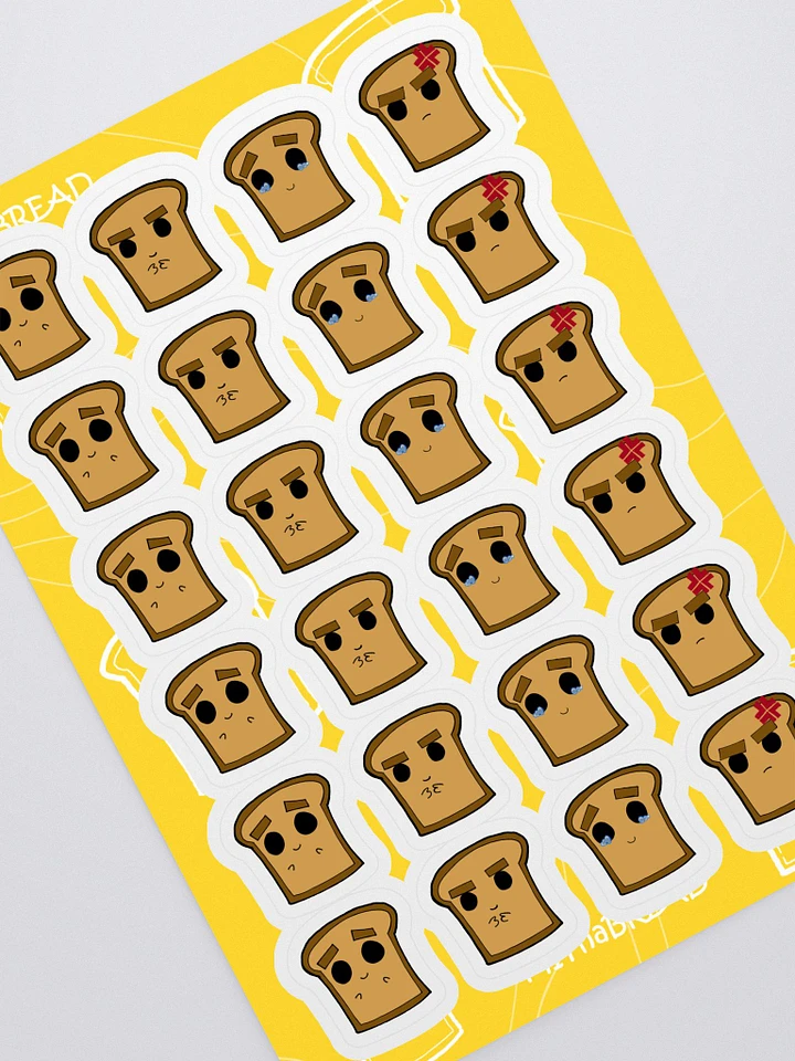 Baby BREAD Cutie A5 Sticker Sheet product image (1)