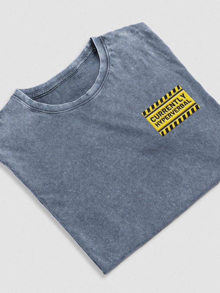 CURRENTLY HYPERVERBAL Denim T-Shirt product image (4)