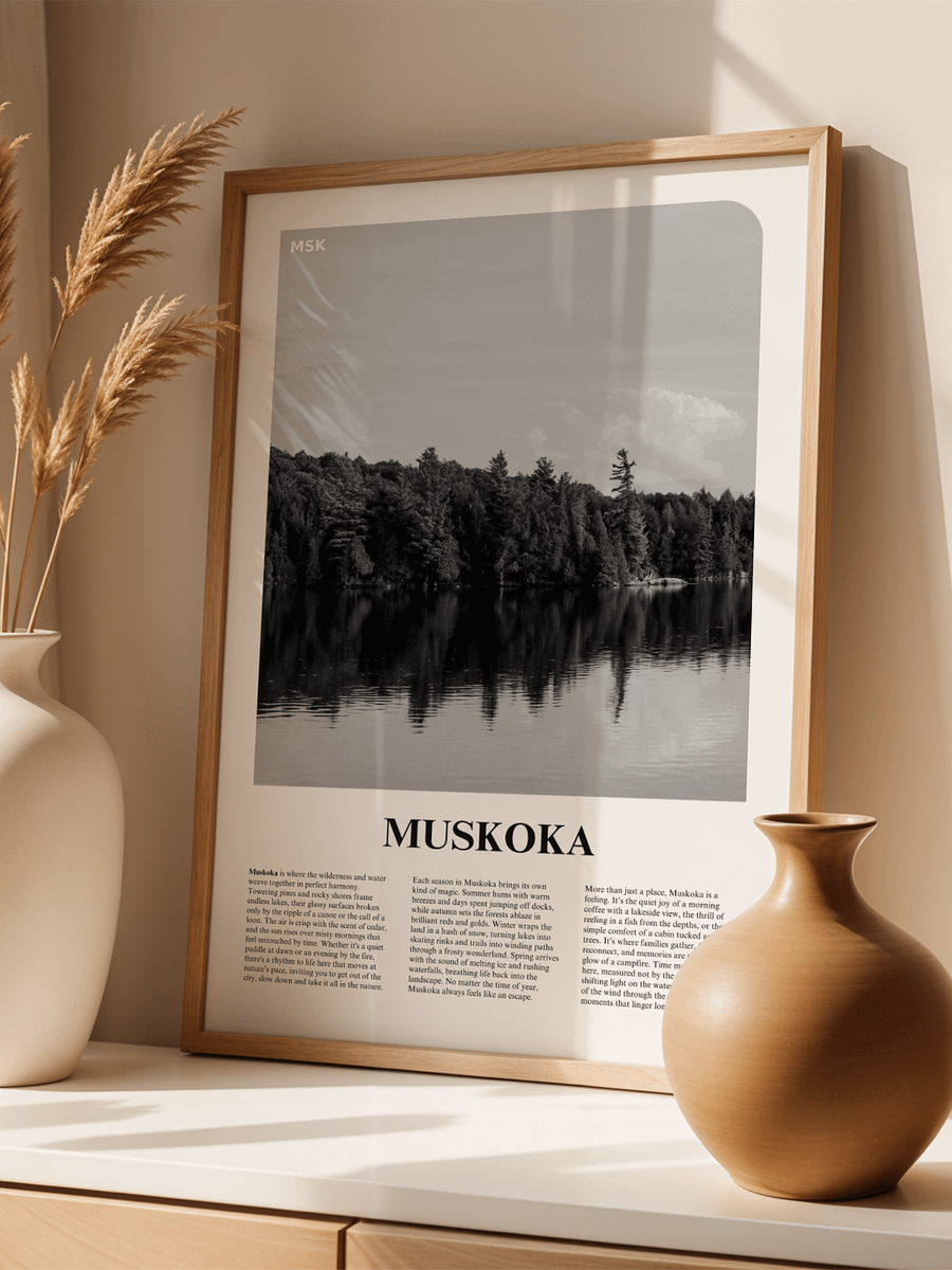 Muskoka 01 Newspaper Poster product image (3)