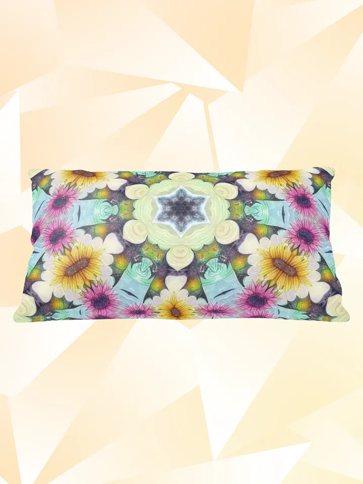 Kaleidoscopic Blooms Pillow product image (1)