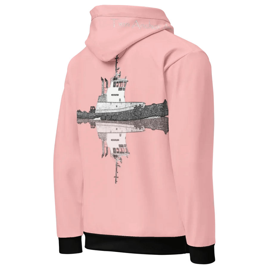 Pink Westrac tug Hoodie product image (8)