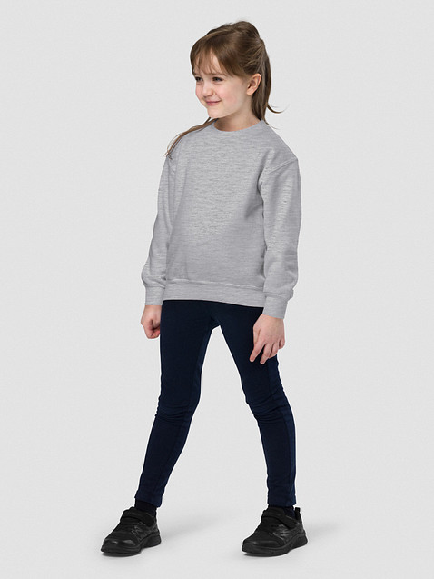 Photo showing Gildan Youth Crew Neck Sweatshirt