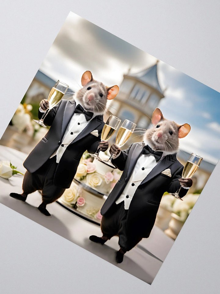 When Wedding Wait Staff Are Outsourced Stickers product image (2)
