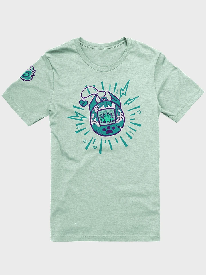 Heartbreaker Virtual Meow // T-Shirt - Teal Light Mode product image (1)