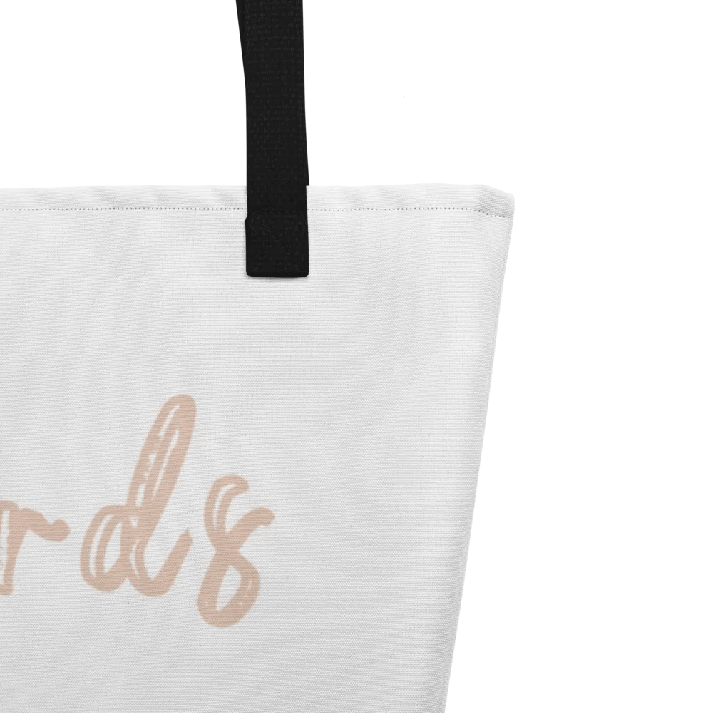Words Have Power Tote Bag product image (3)