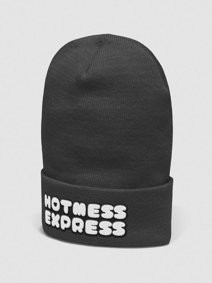 HotMess Express Bubble Beanie (White) product image (2)