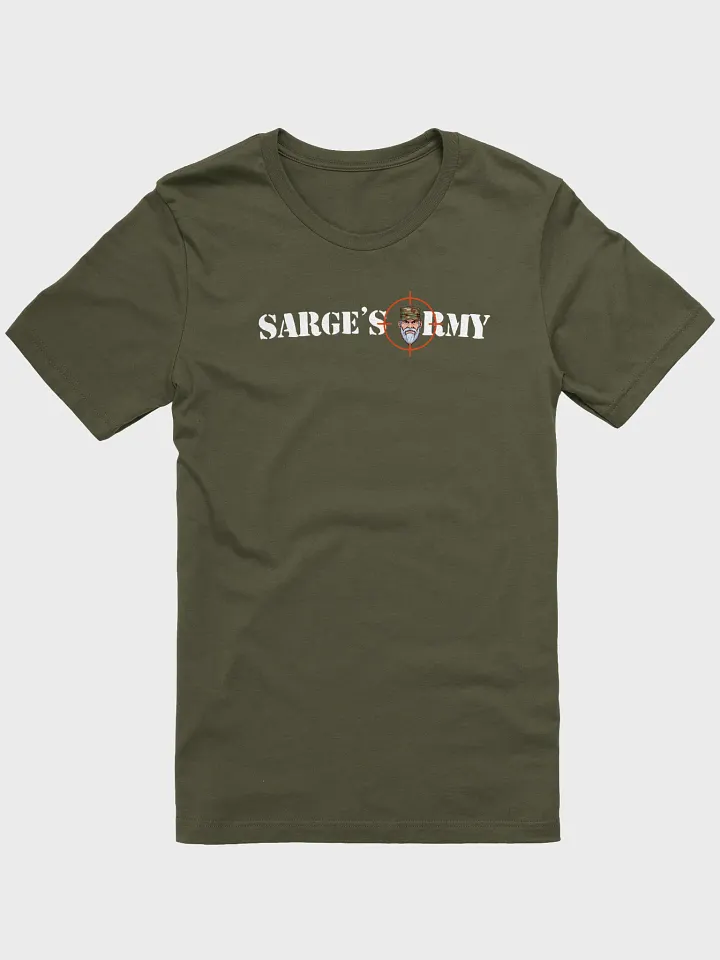 Official SARGE'S ARMY comfy T-Shirt - Dark product image (37)