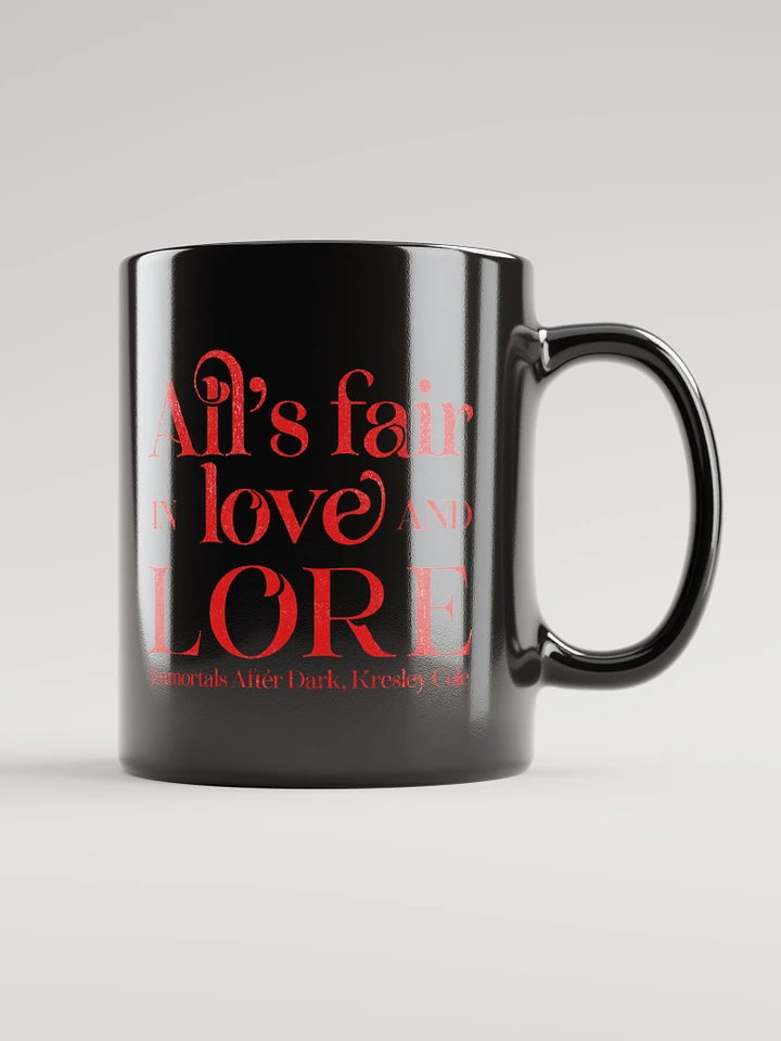 All's Fair In Love Black Mug product image (2)