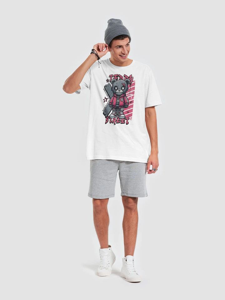 Haunted Teddy Bear | Unisex Bella+Canvas Supersoft T-Shirt product image (1)