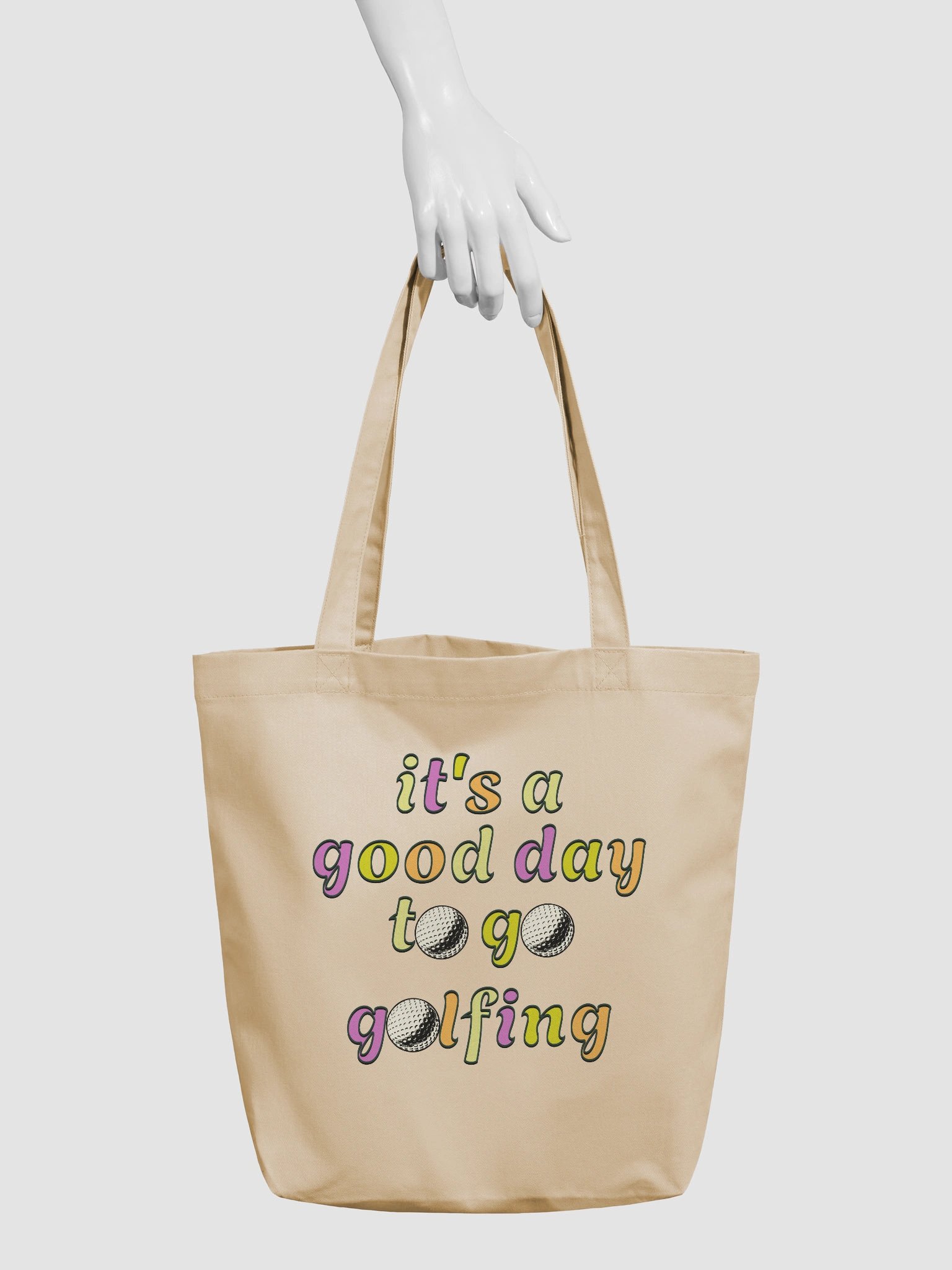 Its A Good Day To Go Golfing Eco-Friendly Tote Bag product image (6)