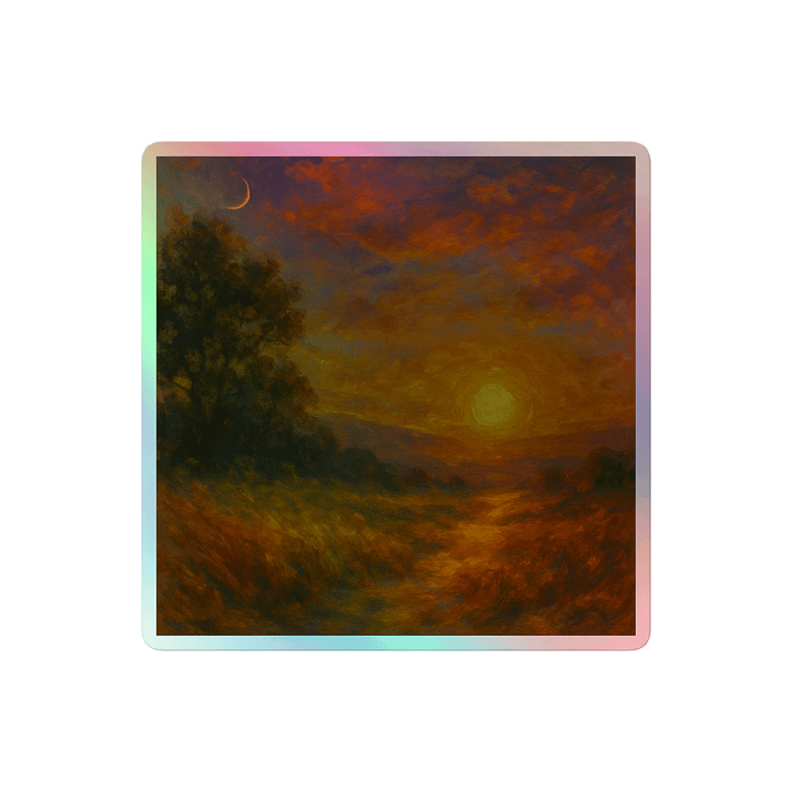 Track 8 – La Vida de Solsticio | Holographic Sticker product image (2)