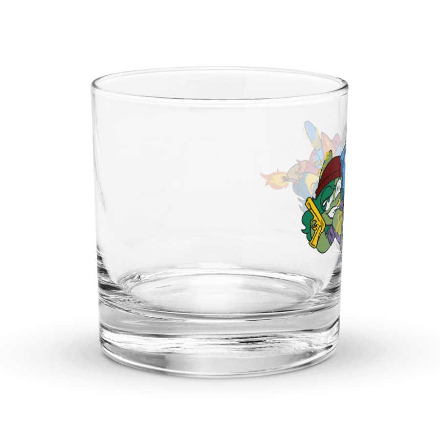 2025 gangster ponies trio rocks glass product image (3)