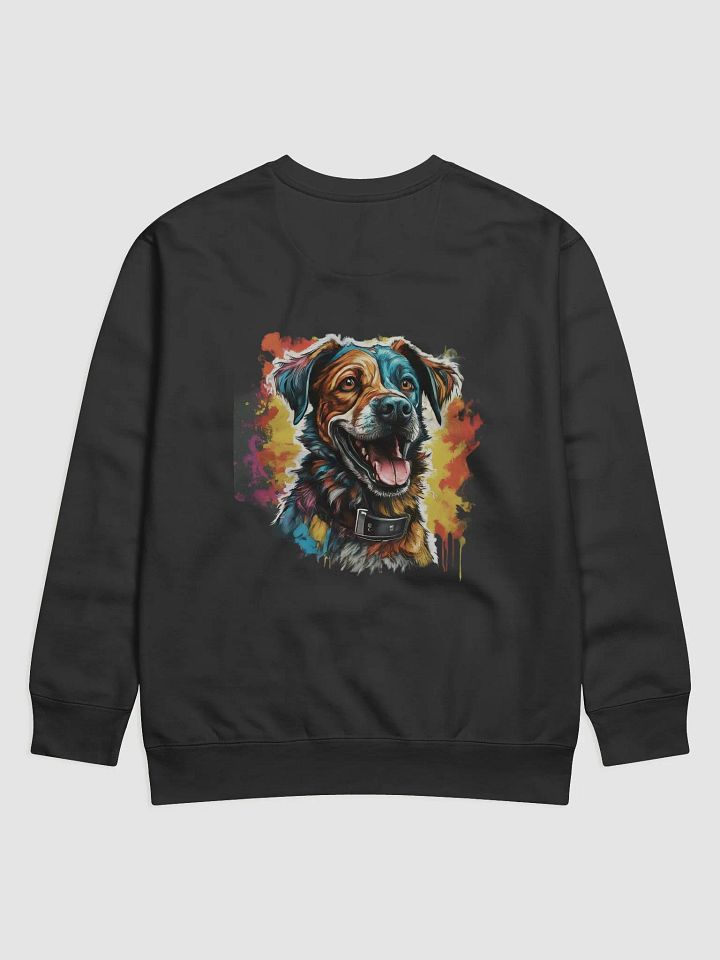 Vibrant Canine Portrait Sweatshirt product image (2)