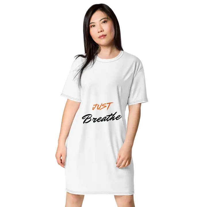 Just Breathe T-Shirt Dress product image (1)