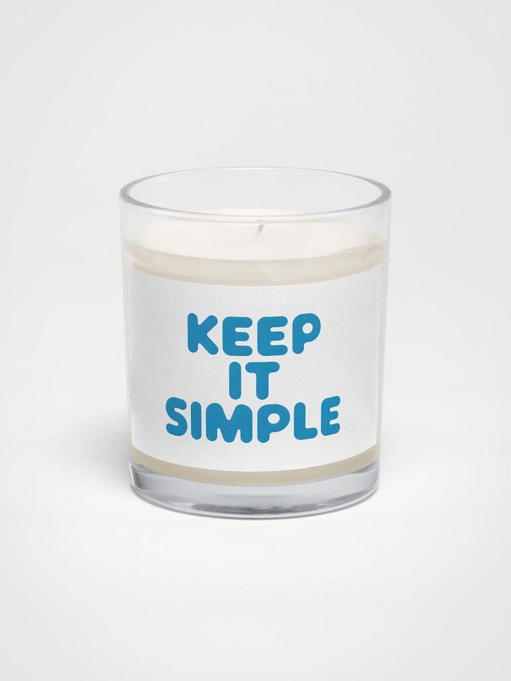 Keep It Simple Candle product image (1)