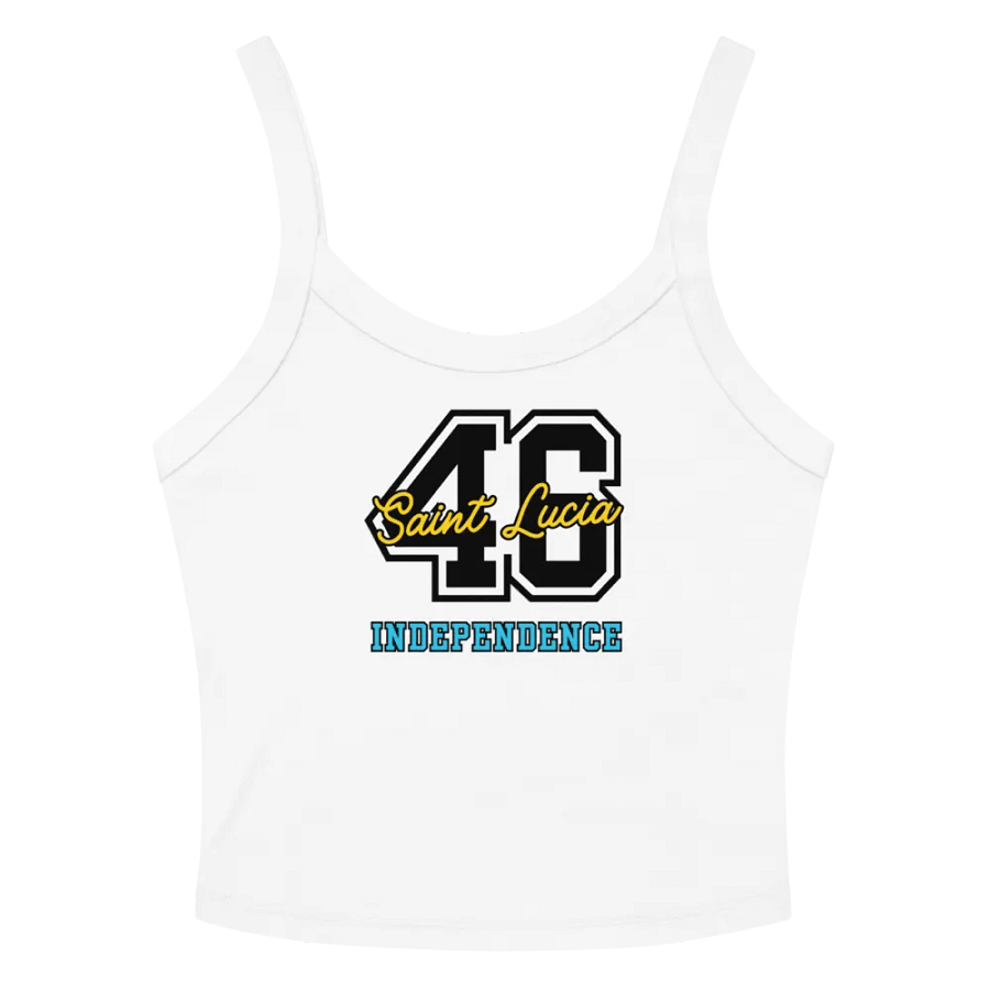 Saint Lucia Independence 46 Tank Top product image (3)