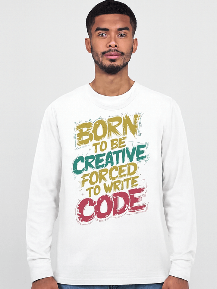 Creative Coder Long Sleeve T-Shirt product image (1)