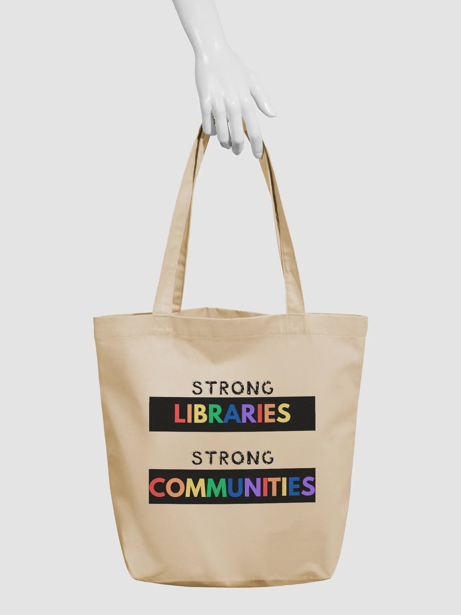 Strong Libraries Strong Communities Tote Bag product image (3)