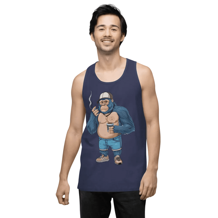 Blue Gorilla Men's Premium Tank Top product image (2)