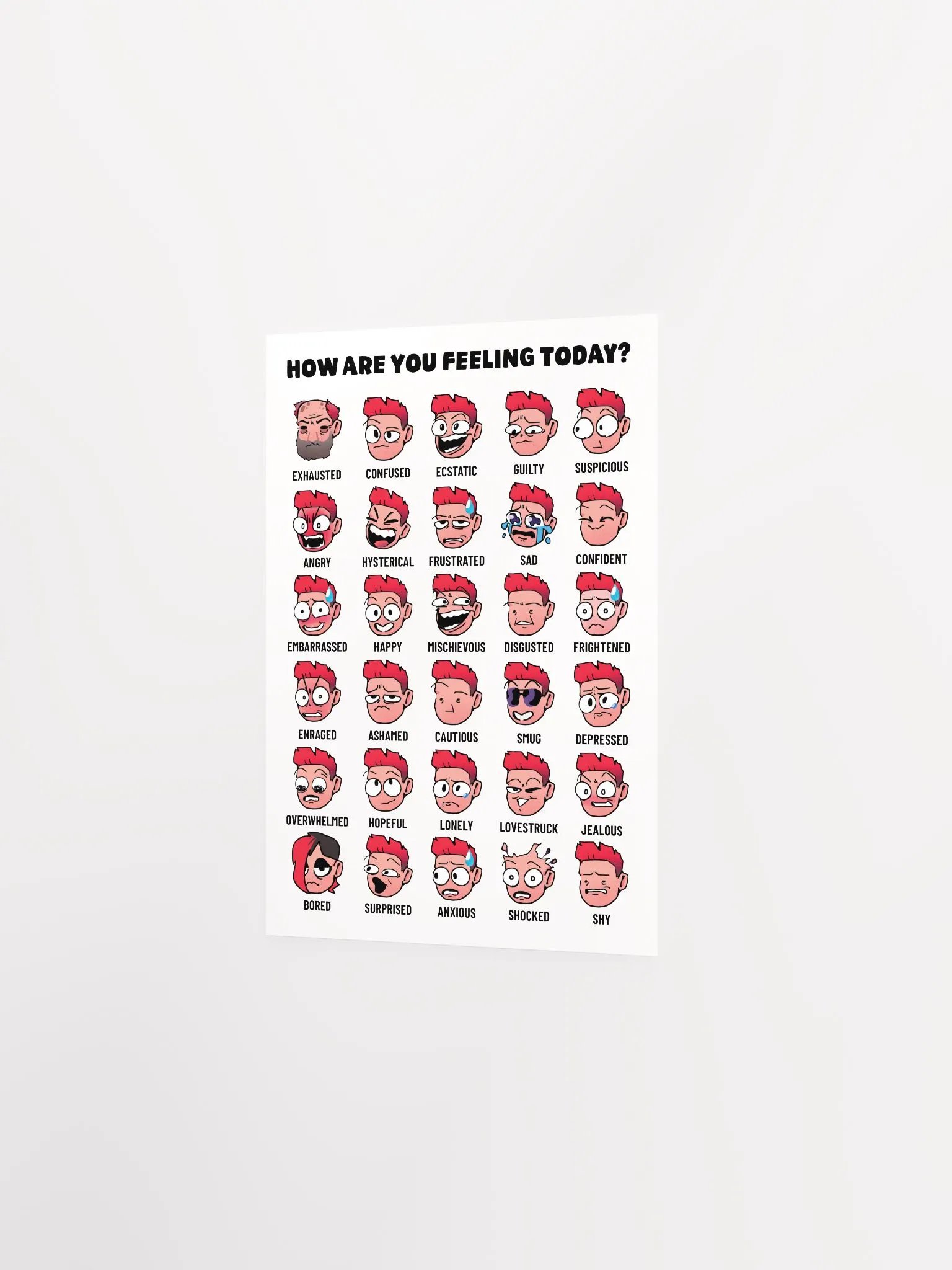 How Are You Feeling Today Poster product image (2)