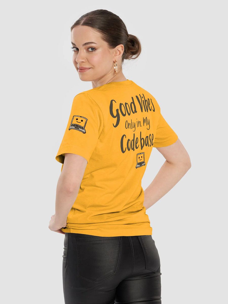 Good Vibes Codebase Tee – Supersoft & Stylish product image (9)