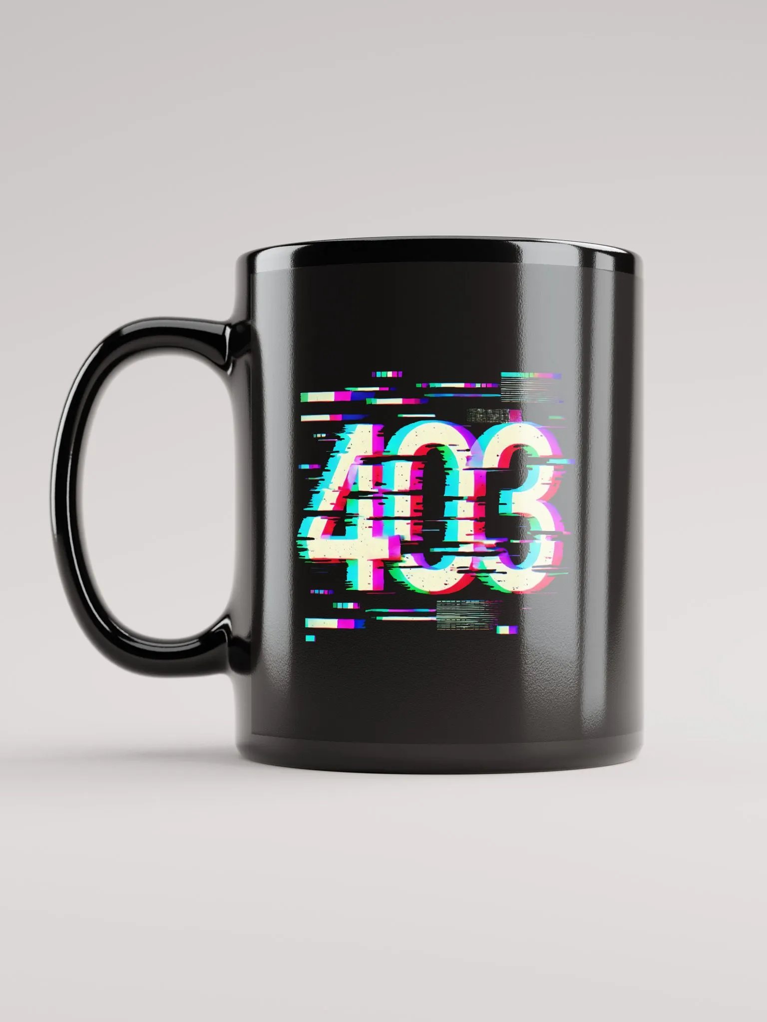 403 Error Code Black Mug product image (6)