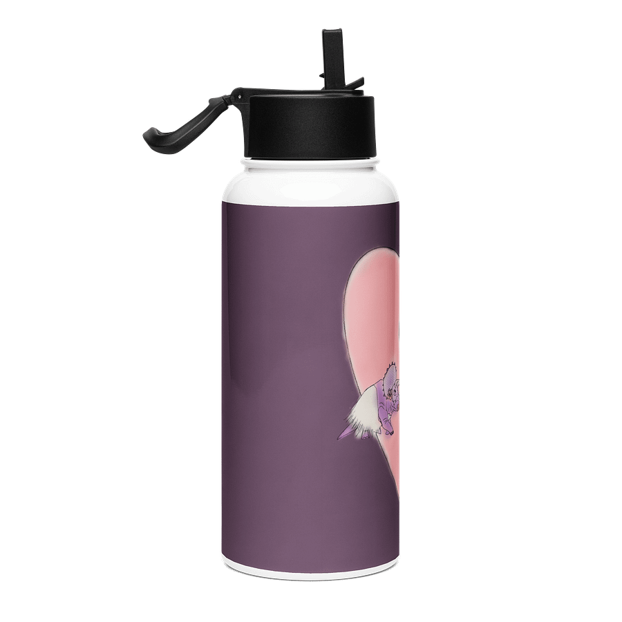 "Jurassic Park Wedding" Water Bottle With Screw Top And Straw product image (4)