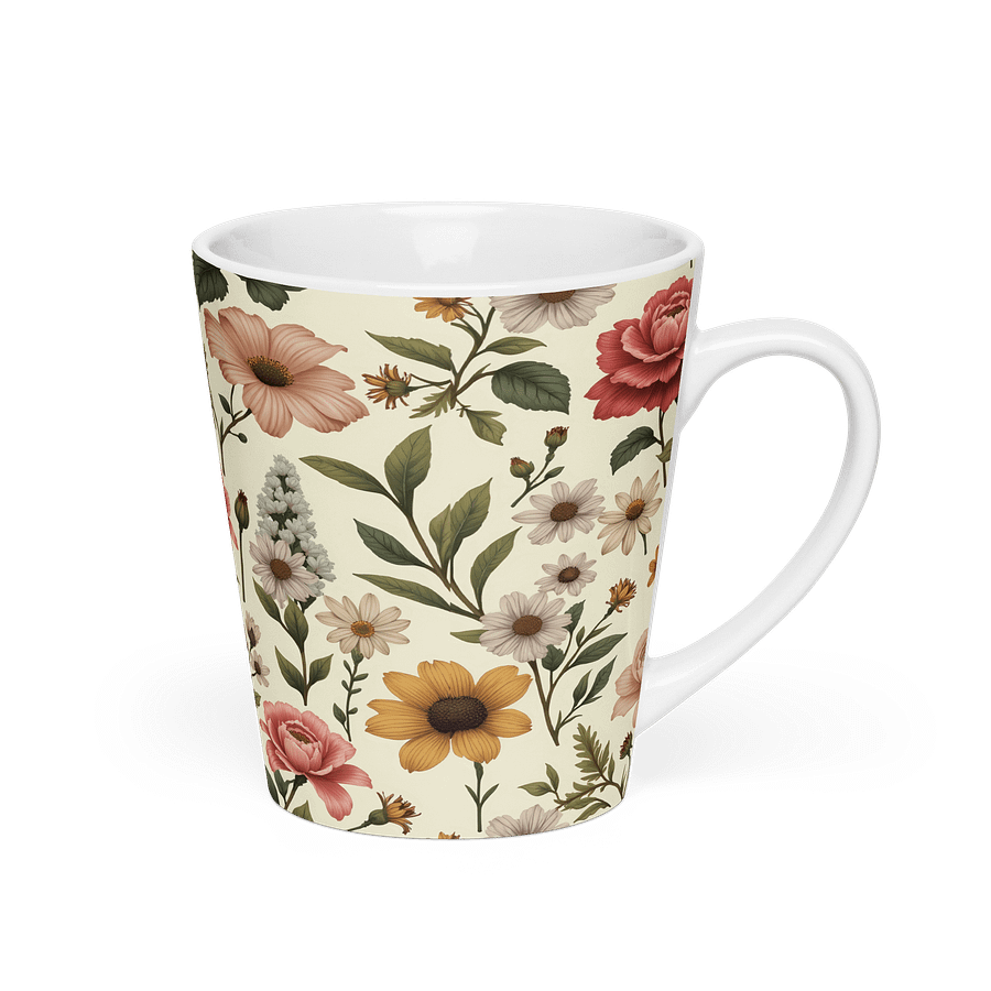 Romance in Bloom Latte Mug product image (2)