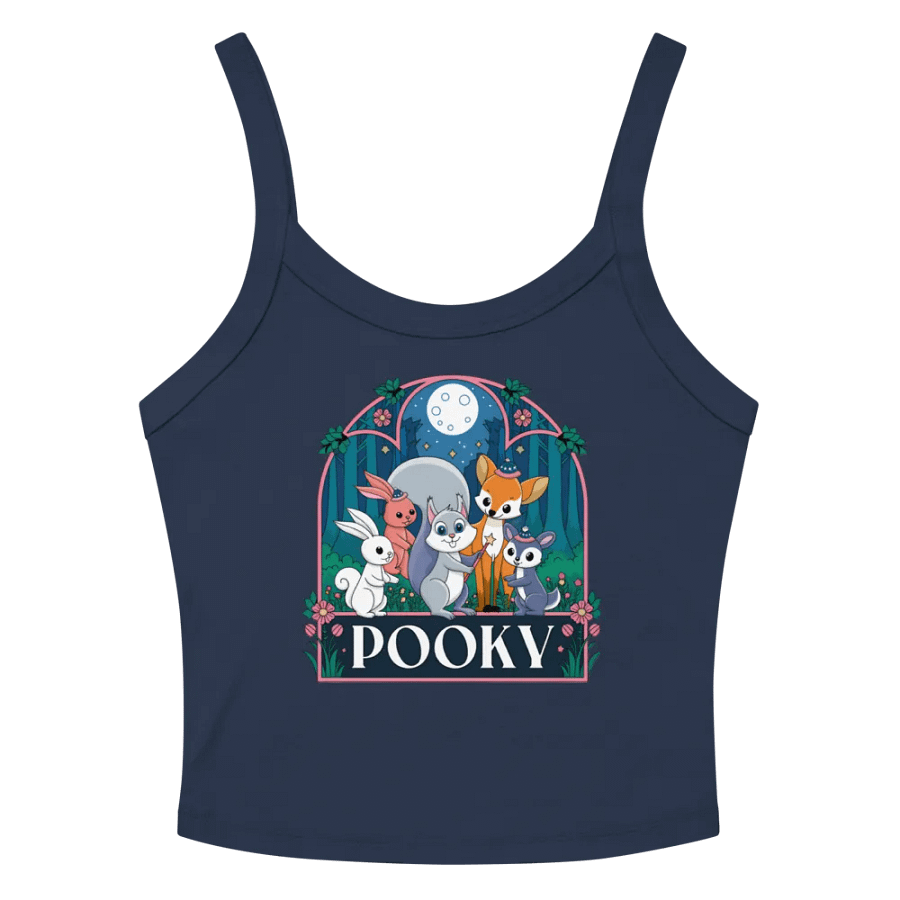 Midnight Forest Party Ribbed Tank product image (2)