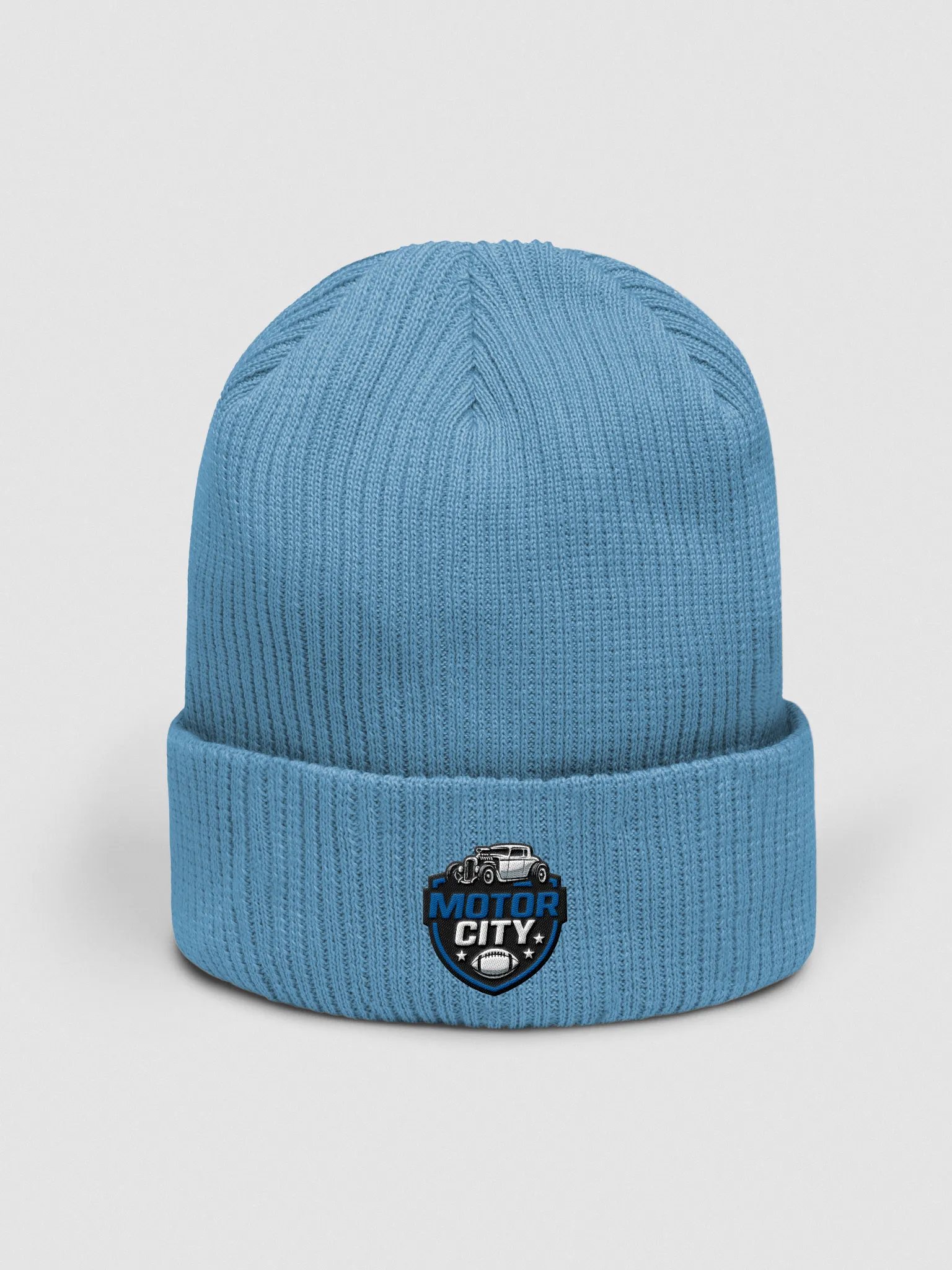 MOTOR CITY FOOTBALL HAT (LIGHT BLUE) product image (1)