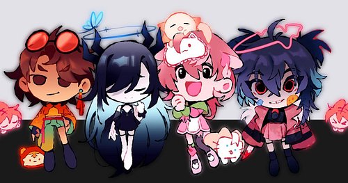 🤍🤍🤍

vtuber team, tsurudraws, namishiron, illy4n and weuntaew !!